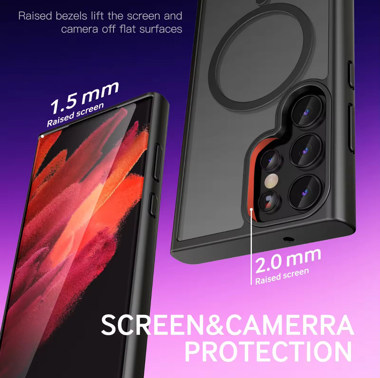 Premium Upgraded Colourful Space Collection Hardshell Phone Case with MagSafe- Samsung Galaxy S24 Series Premium Upgraded Colourful Space Collection Hardshell Phone Case with MagSafe- Samsung Galaxy S24 Series
